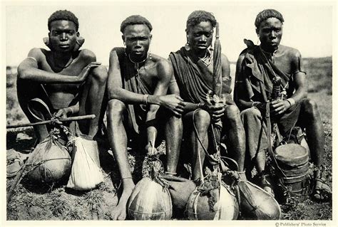 Kikuyu Tribesmen Kenya 1925 | Out of africa, African tribes, Africa