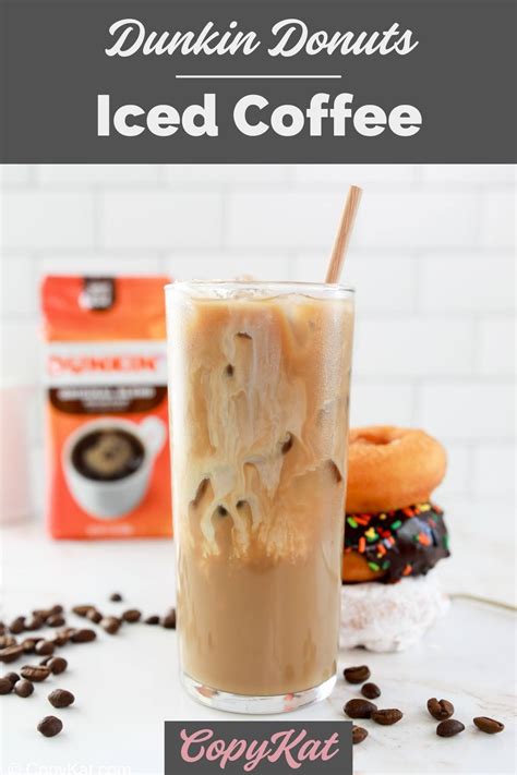 Dunkin Donuts Iced Coffee - CopyKat Recipes