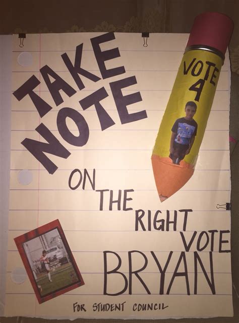 Poster Ideas For School Elections