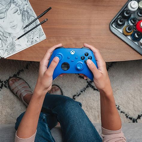 Xbox Wireless Controller Shock Blue – Games Corner