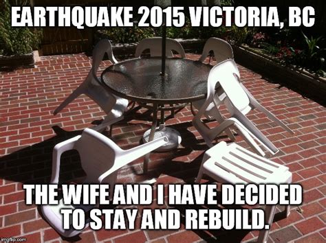 Earthquake 2015 Victoria BC - Imgflip