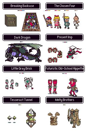 Earthbound Enemies by DragonDePlatino on DeviantArt