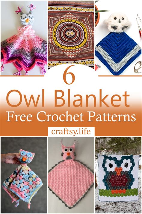 6 Free Crochet Owl Blanket Patterns - Craftsy