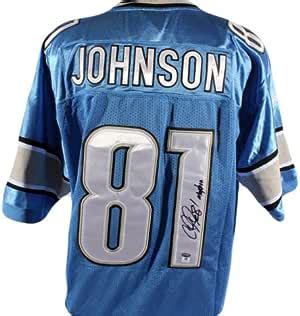 Calvin Johnson Signed Jersey w/ Megatron - GA Certified - Autographed ...