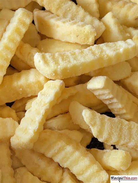 Crinkle Cut Fries In Air Fryer - palillo food and beverage