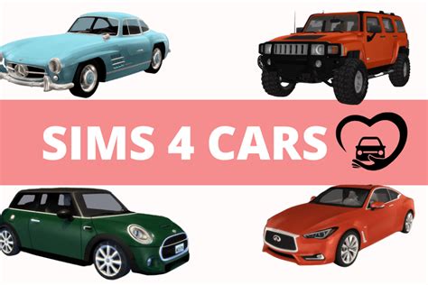 The Ultimate List of Sims 4 Cars (CC, Mods, and More)