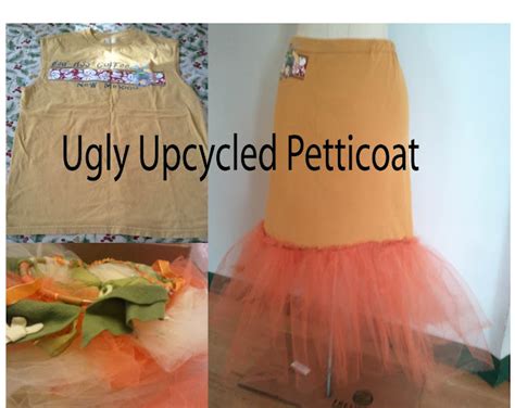 Refashion Co-op: Ugly Upcycled T-shirt Petticoat Tutorial