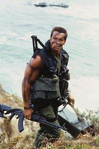 Commando - Publicity still of Arnold Schwarzenegger | Get to the choppa ...