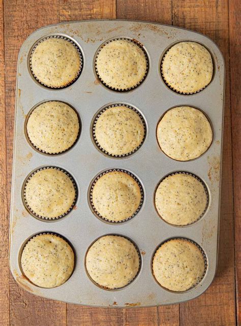 THE BEST Poppy Seed Muffins Recipe - Dinner, then Dessert