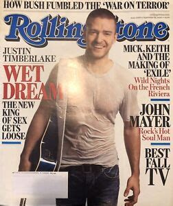 ROLLING STONE MAGAZINE - Justin Timberlake | eBay