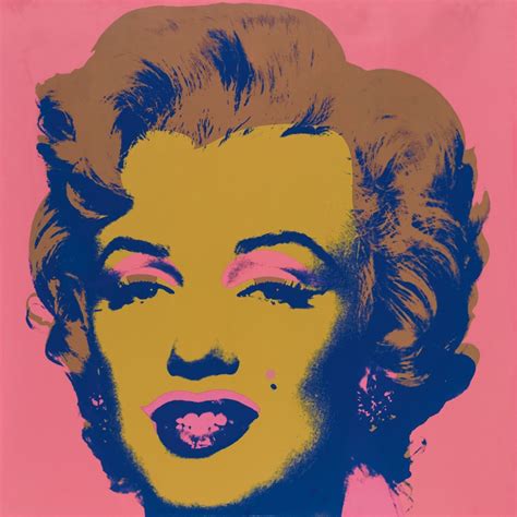 Why did Andy Warhol paint Marilyn Monroe?