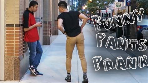 FUNNY PANTS PRANK!!! - YouTube