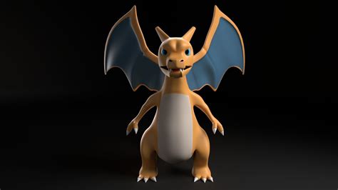 Charizard 3d Model pokemon dragon 3D model | CGTrader