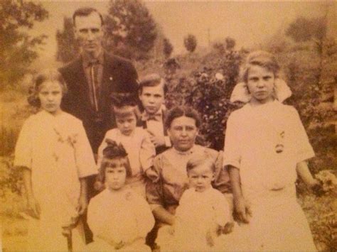 The Booth family, 1910, Wayne Co. West Virginia, cousins of John Wilkes ...