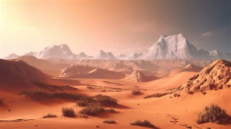 Desert Landscape With Different Landscapes In It Backgrounds | JPG Free ...