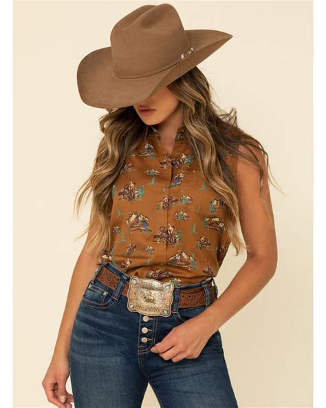 Ariat Women's Welcome To The Rank Sleeveless Top | Western style ...