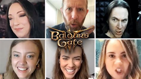 Baldur's Gate 3 Cast re-enact voice lines from the Game - YouTube