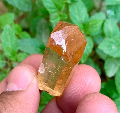 Natural Imperial Topaz 112.65 Cts Crystal from Katlang | Etsy