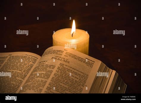 Bible Candle Wallpaper