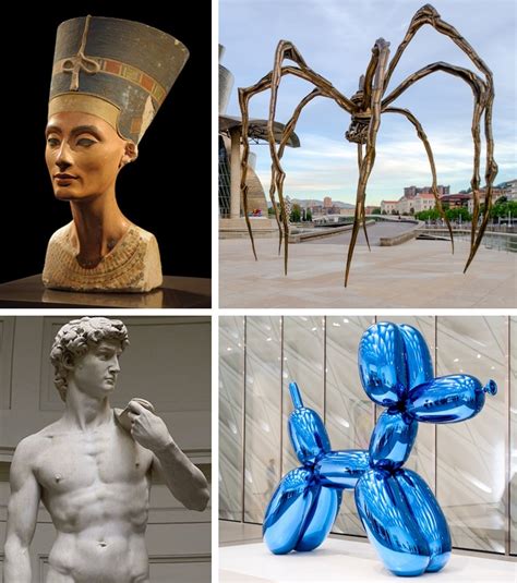 15 Famous Sculptures in History from Michelangelo to Jeff Koons