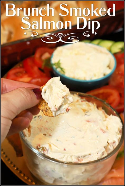 Brunch Smoked Salmon Dip - For the Love of Food