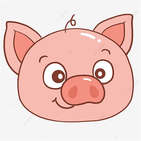 Pig Face Clipart Transparent PNG Hd, Cute Cartoon Pig Face Clipart, Pig ...