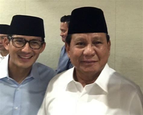 Prabowo Pilih Sandiaga Uno Jadi Cawapres - tobasatu.com