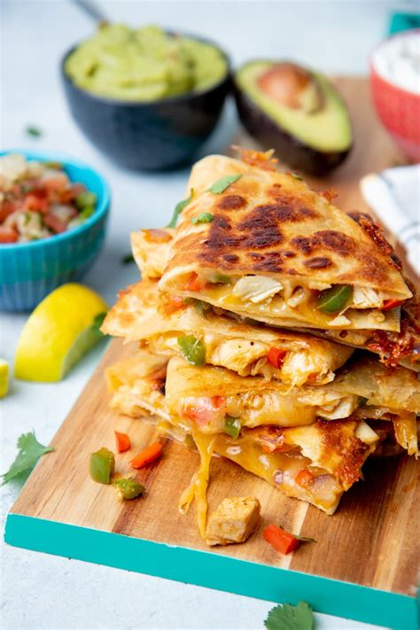 How to Make Easy Chicken Quesadillas | Wholefully | Recipe | Easy ...