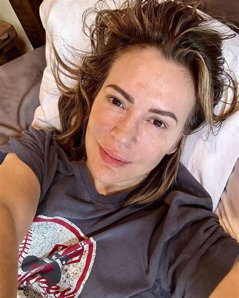 Alyssa Milano posts no-makeup selfie to mark 50th birthday