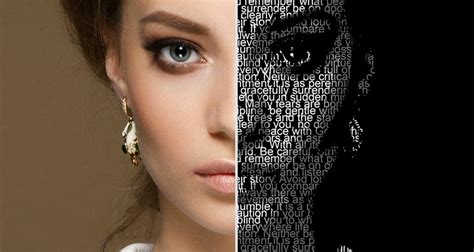 How To Transform A Face Into A Powerful Text Portrait In Photoshop