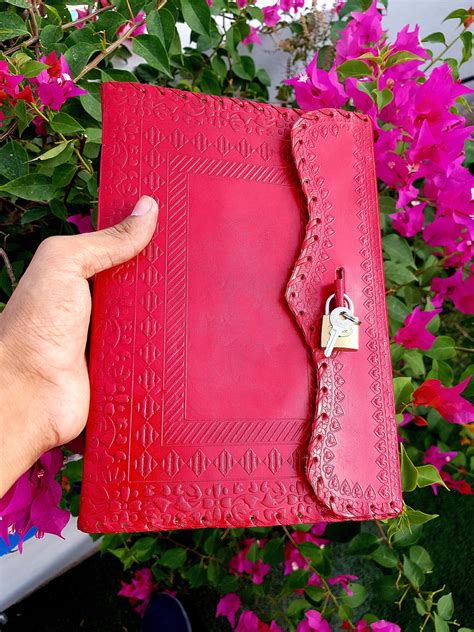 Handmade Leather Journal Handmade Leather Diary Personalised | Etsy