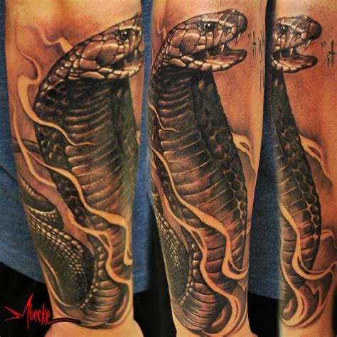 King Cobra Arm Tattoo