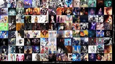 Anime Collage Wallpapers - Top Free Anime Collage Backgrounds ...