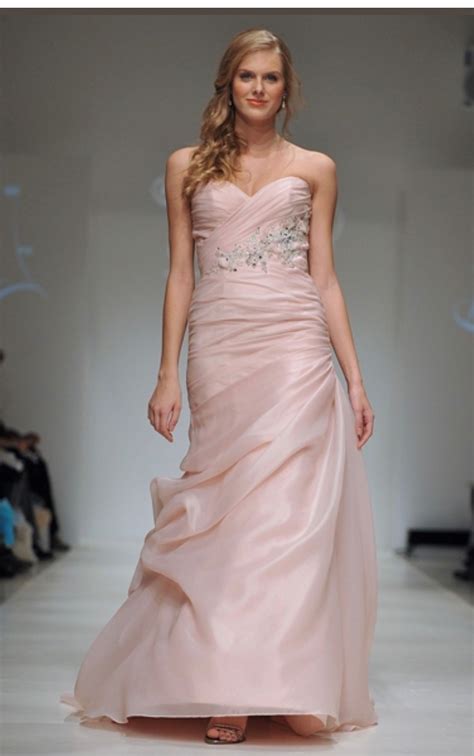 Sleeping Beauty Pink Wedding Dress