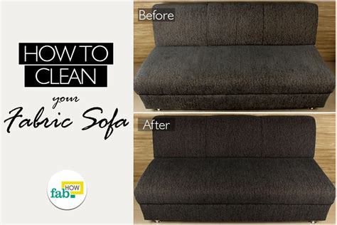 How to Clean Fabric Sofa | Fab How