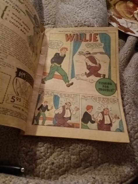 1949 WILLIE 19 timely marvel comics kurtzman's hey look golden age good ...