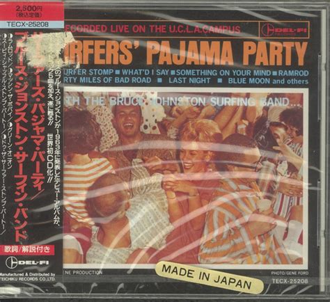 The Bruce Johnston Surfing Band – Surfers' Pajama Party – CD (Album ...