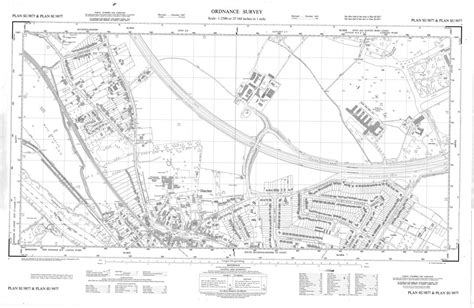 Ordnance Survey maps 1960s-1970s scale 1:2500