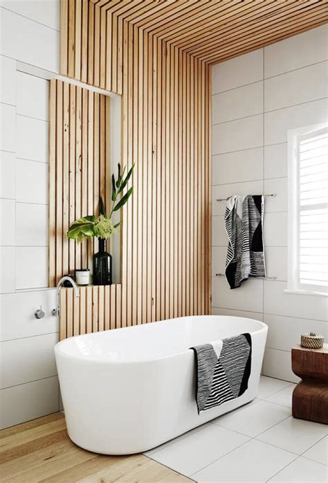 7 ways to add wood to your bathroom decor for a cosier space - DIY home ...