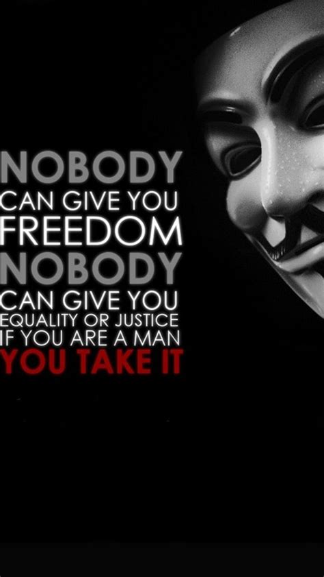 Quote Wallpaper Mobile | V for vendetta quotes, Vendetta quotes, V for ...