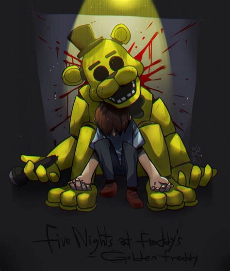 Five Nights at Freddy's Golden Freddy | FNAF | Pinterest | Papéis de ...