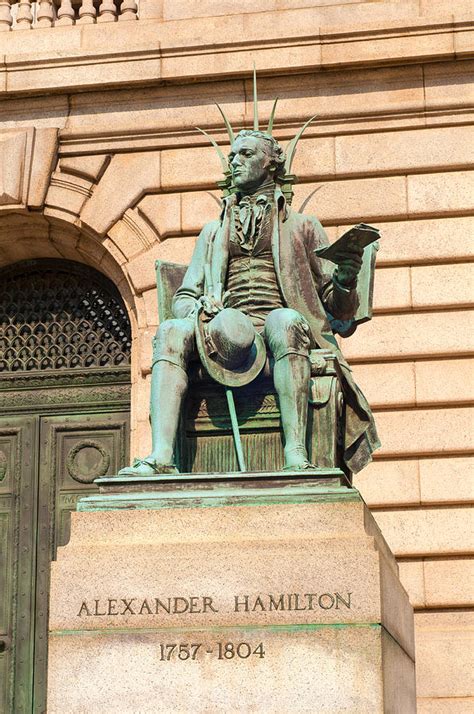 Alexander Hamilton statue Photograph by Kenneth Sponsler | Fine Art America