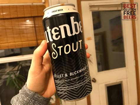 Glutenberg Stout - 100% Gluten Free Beer - Brewed In Canada