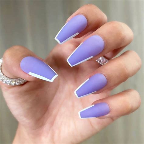 Cute Purple Nails Designs