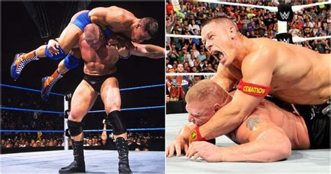 Every John Cena Vs Brock Lesnar Match, Ranked From Worst To Best