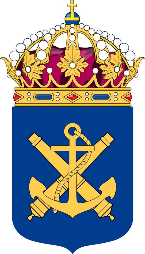 Swedish Navy - Wikipedia | Swedish navy, Swedish armed forces, Coat of arms