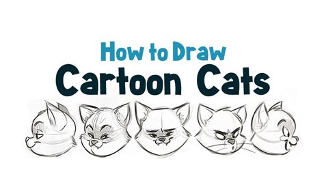 How to Draw Cartoon Cats | ToonBoxStudio.com