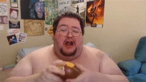 Fat Guy Eating GIF - Find & Share on GIPHY