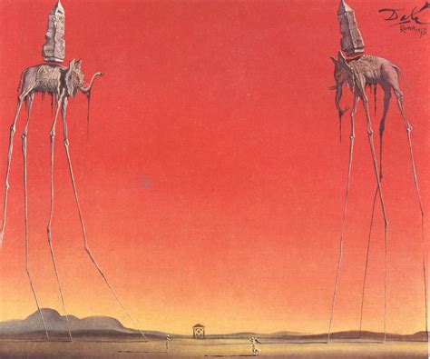 Salvador Dali Elephants