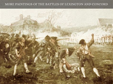 Battle Of Lexington And Concord Painting at PaintingValley.com ...